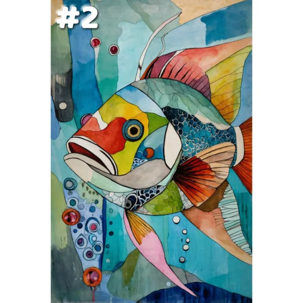 Poissons Cubistes #2